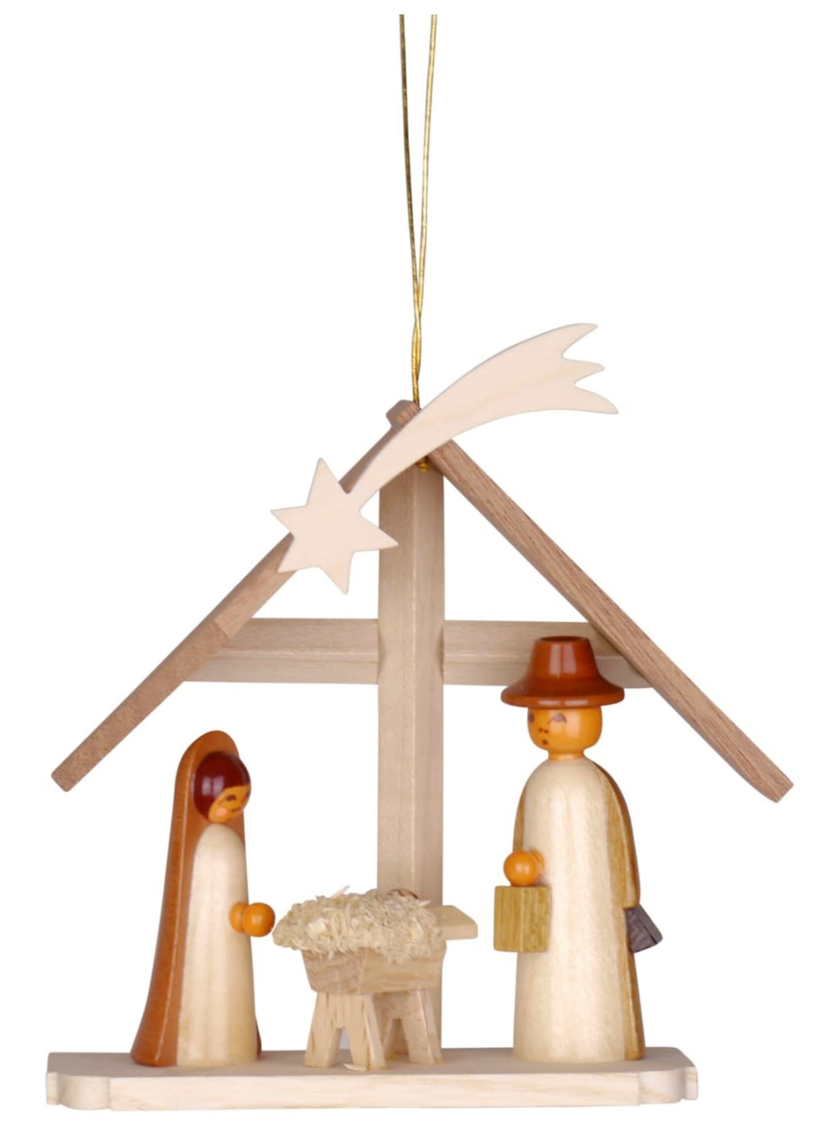 199/471 N   Christ's Birth on Base, Nativity Ornament