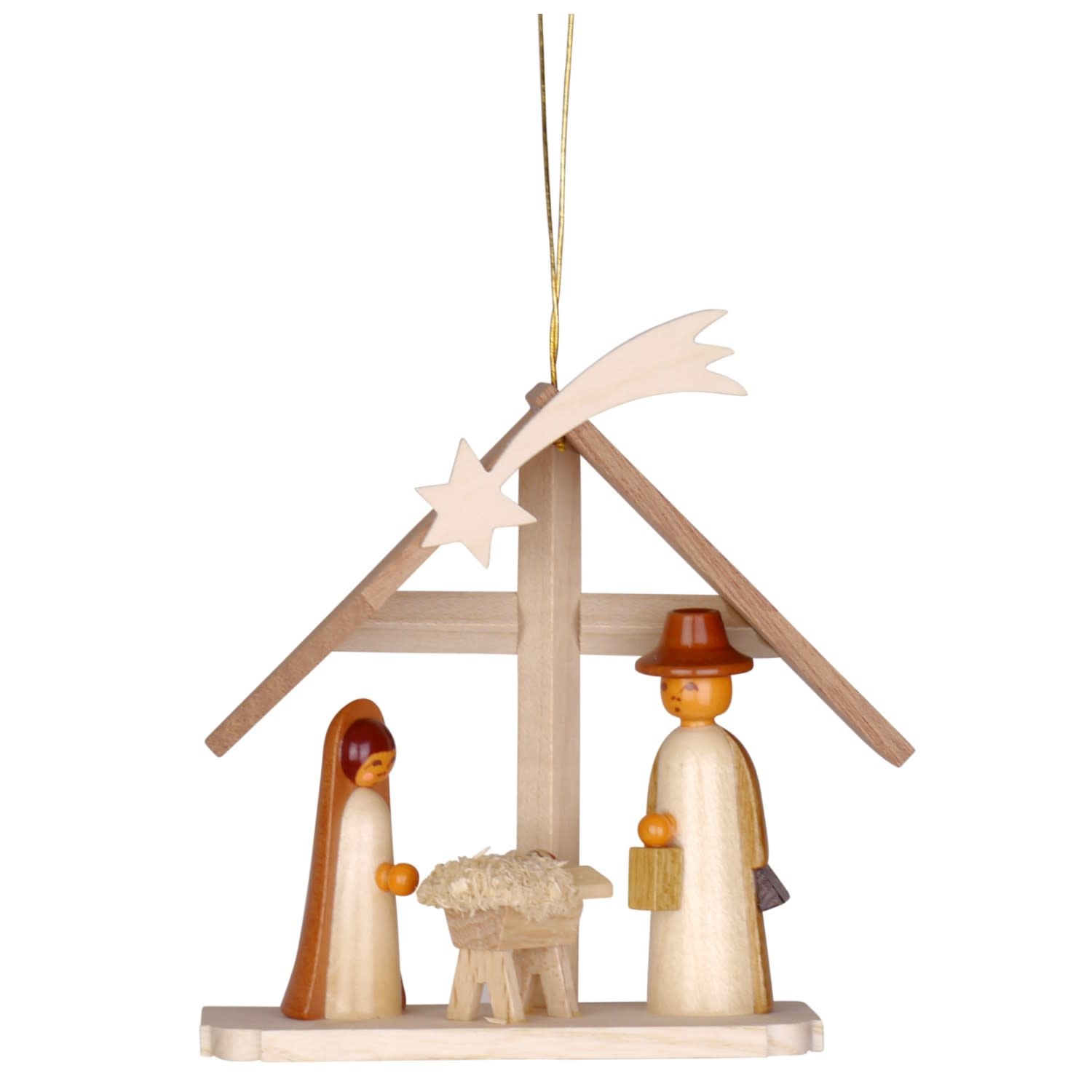 199/471 N   Christ's birth on base, Nativity Ornament