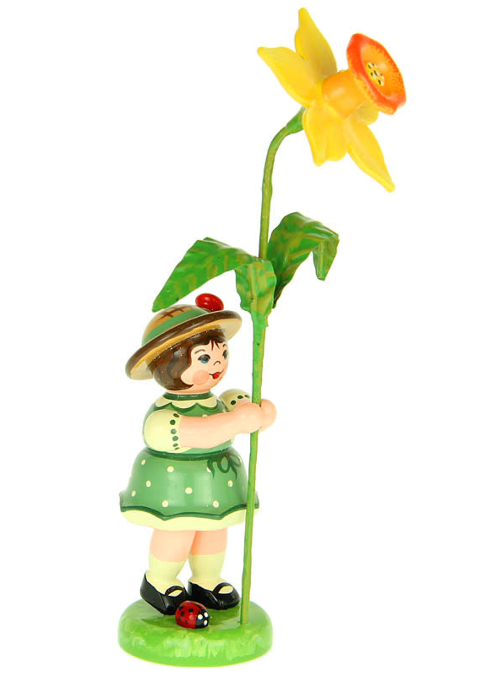 Hubrig 307h0002 Flower Children-Girl with Daffodil