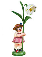 Hubrig 307h0065 Flower Children-Girl with Daffodils of March  4.3 inches