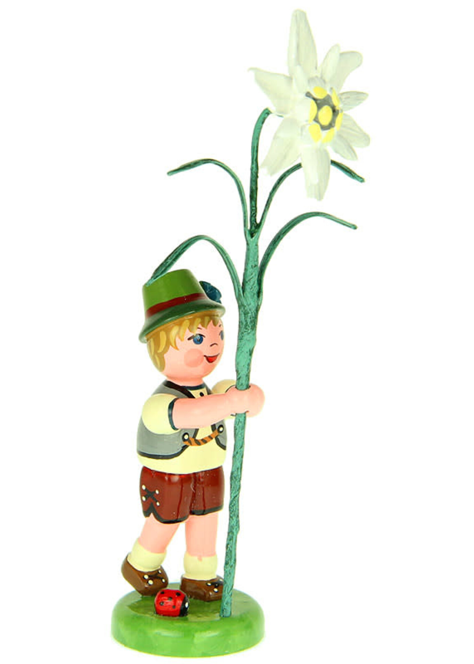 Hubrig 308h0001 Flower Children- Boy with Edelweiss