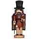 Christian Ulbricht 32-314  Ulbricht Nutcracker - Drosselmeier (Natural) 16 inches