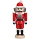 Seiffener Volkskunst eG 11415 Nutcracker- Mini Santa 6 inches