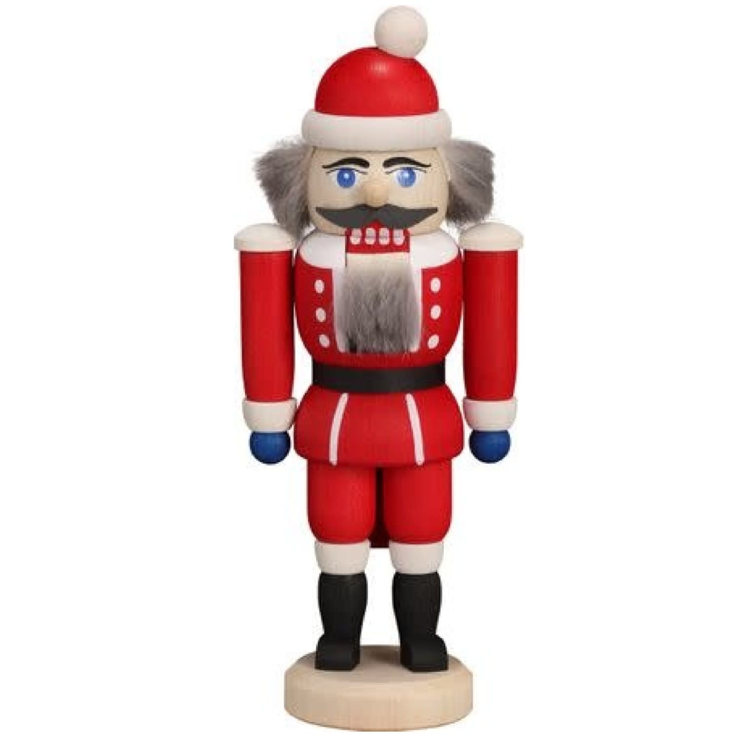 Seiffener Volkskunst eG 11415 Nutcracker- Mini Santa 6 inches