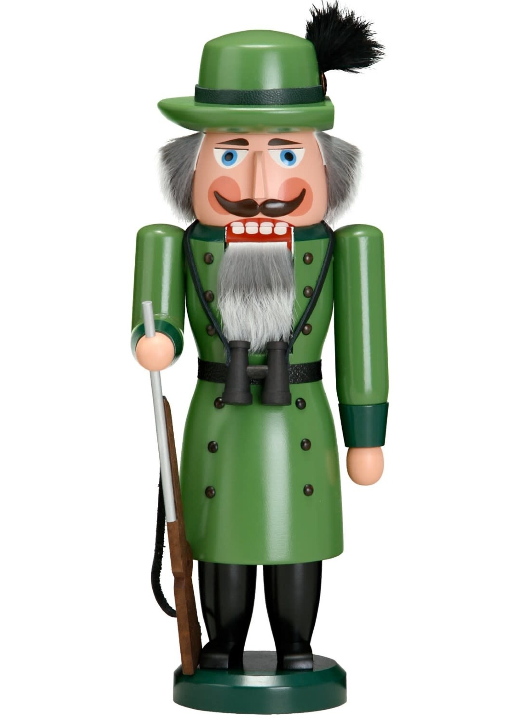 Seiffener Volkskunst eG 11234 NC - Forester (green)  15 inches