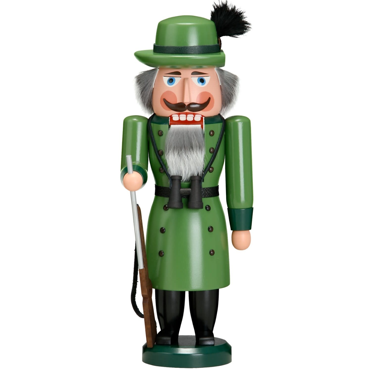 Seiffener Volkskunst eG 11234 NC - Forester (green)  15 inches