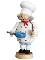 Seiffener Volkskunst eG 12657 Smoker-Cook with Fry Pan