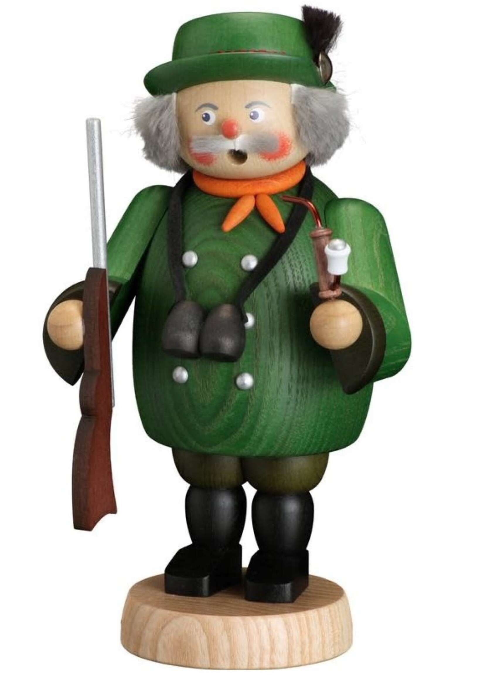 Seiffener Volkskunst eG 12653 Smoker - Hunter  7.5 inches