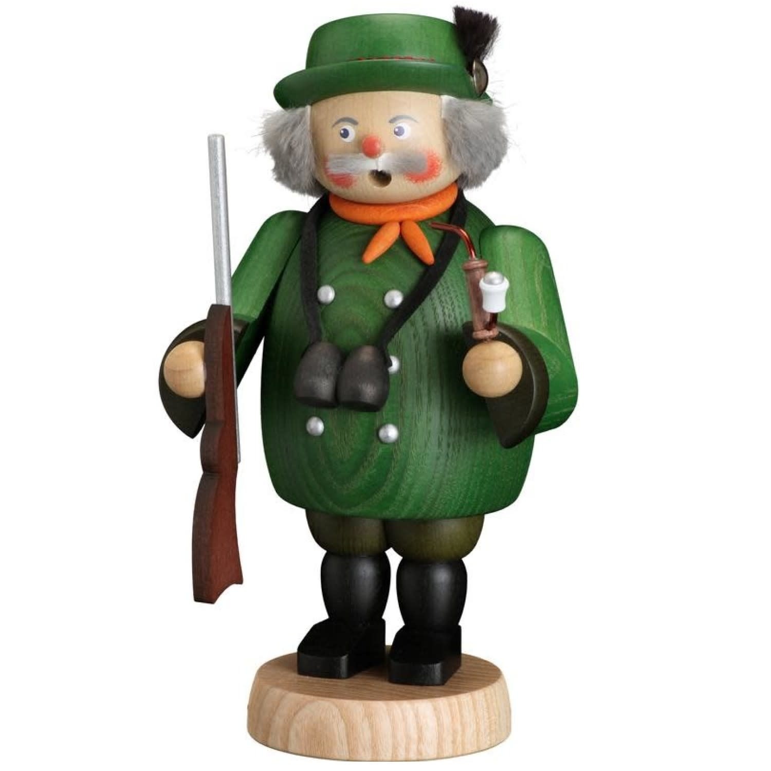 Seiffener Volkskunst eG 12653 Smoker - Hunter  7.5 inches