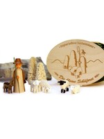 080/031 SD Shepherd with sheep and trees w/  Box