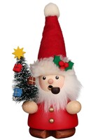 Christian Ulbricht 1-651 Ulbricht Smoker- Santa with Tree 5.5 in