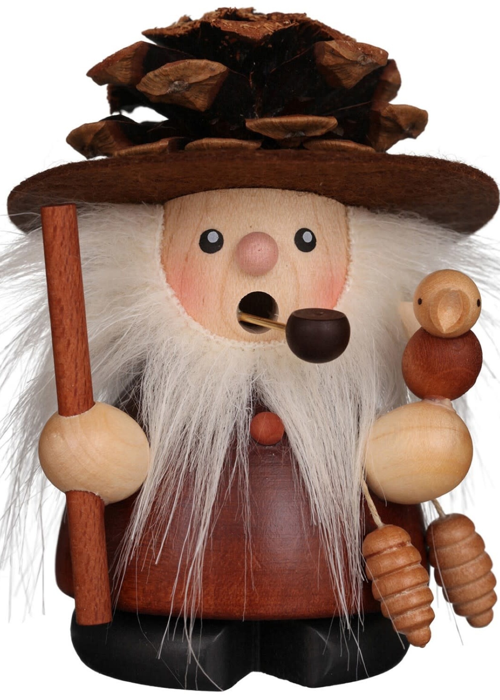 Christian Ulbricht 1-667 Ulbricht Smoker - Fir Cone Man (Natural) 4in