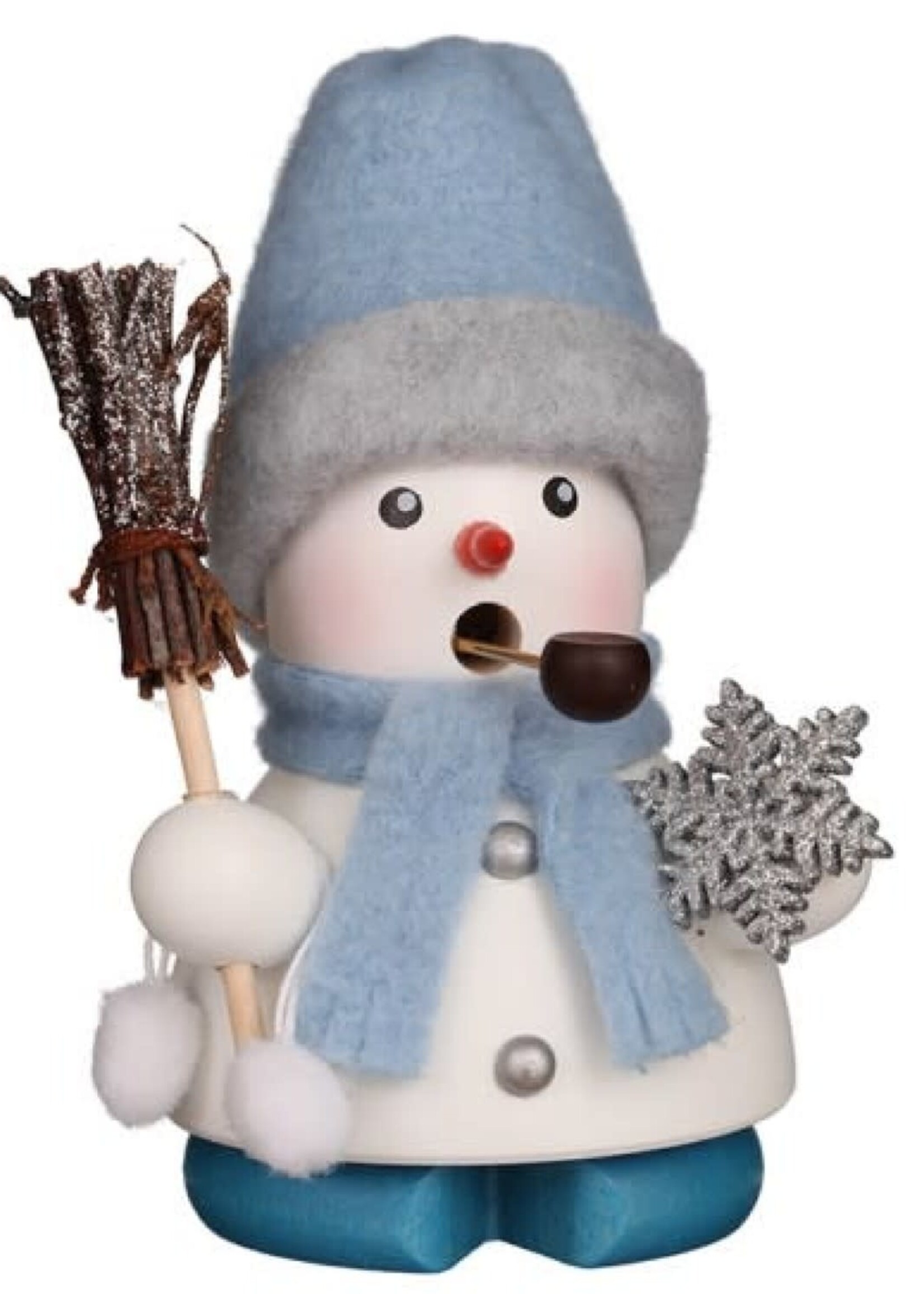 Christian Ulbricht 1-668 Ulbricht Smoker-Frosty Snowman 4 in