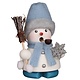 Christian Ulbricht 1-668 Ulbricht Smoker-Frosty Snowman 4 in