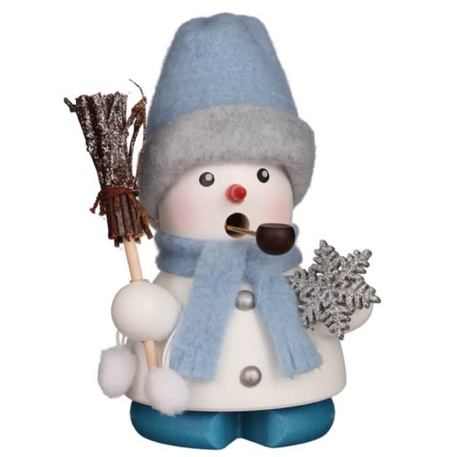 Christian Ulbricht 1-668 Ulbricht Smoker-Frosty Snowman 4 in
