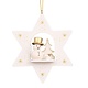 Christian Ulbricht 10-0665 Ulbricht ORN -   Star White With Snowman