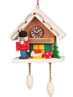 Christian Ulbricht 10-0470 Ulbricht Ornament-Nutcracker with Brown Cuckoo 3 inches