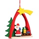 Christian Ulbricht 10-0862 Ulbricht Ornament - Santa with Sled in Arch 2 inches