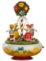 Hubrig 104h1005 Flower Dance Musical May Dance  26cm