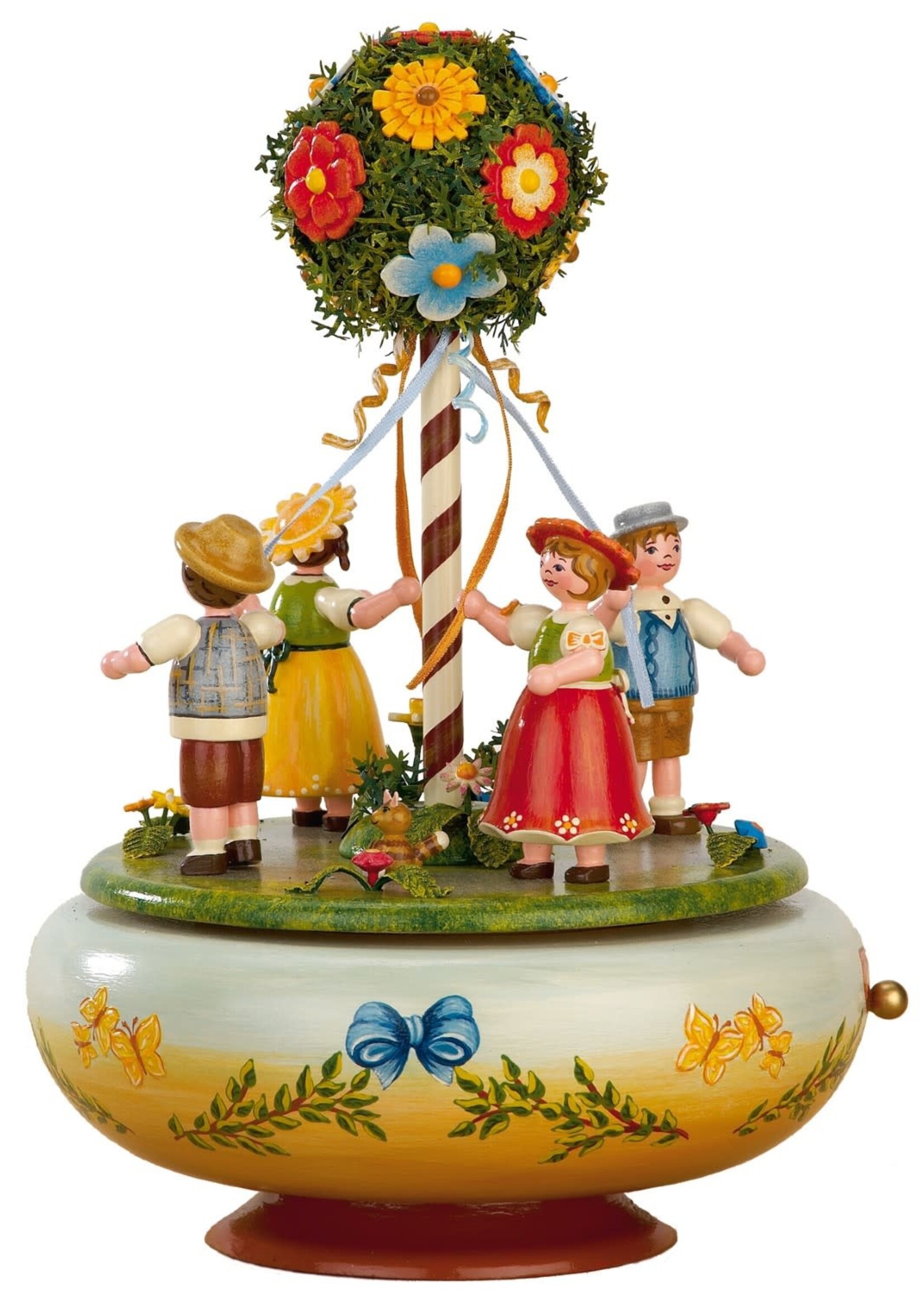 Hubrig 104h1005 Flower Dance Musical May Dance  26cm