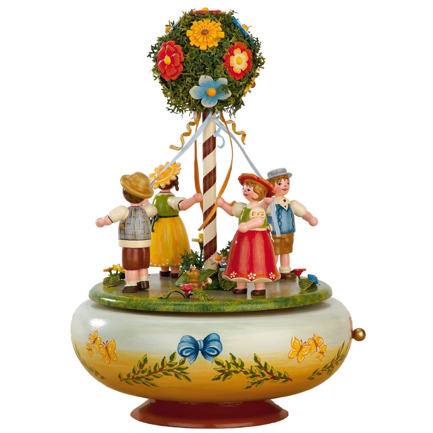 Hubrig 104h1005 Flower Dance Musical May Dance  26cm