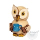 Kuhnert 37303 Mini Owl With Cup Figurine