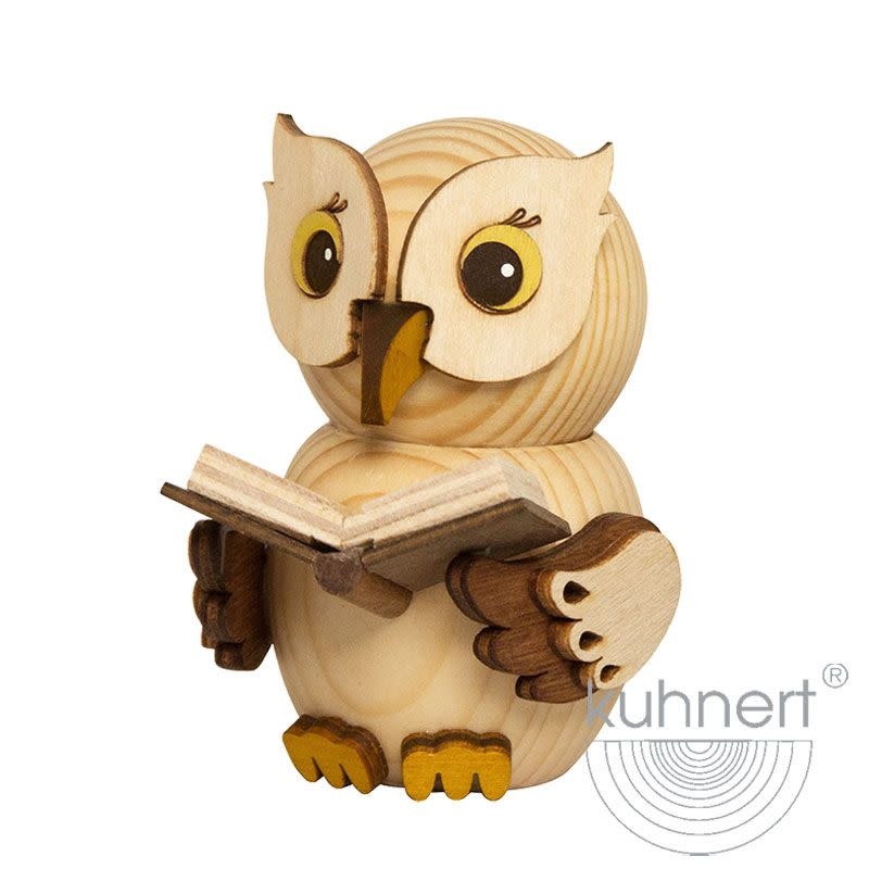 Kuhnert 37306 Mini Owl With Book Figurine