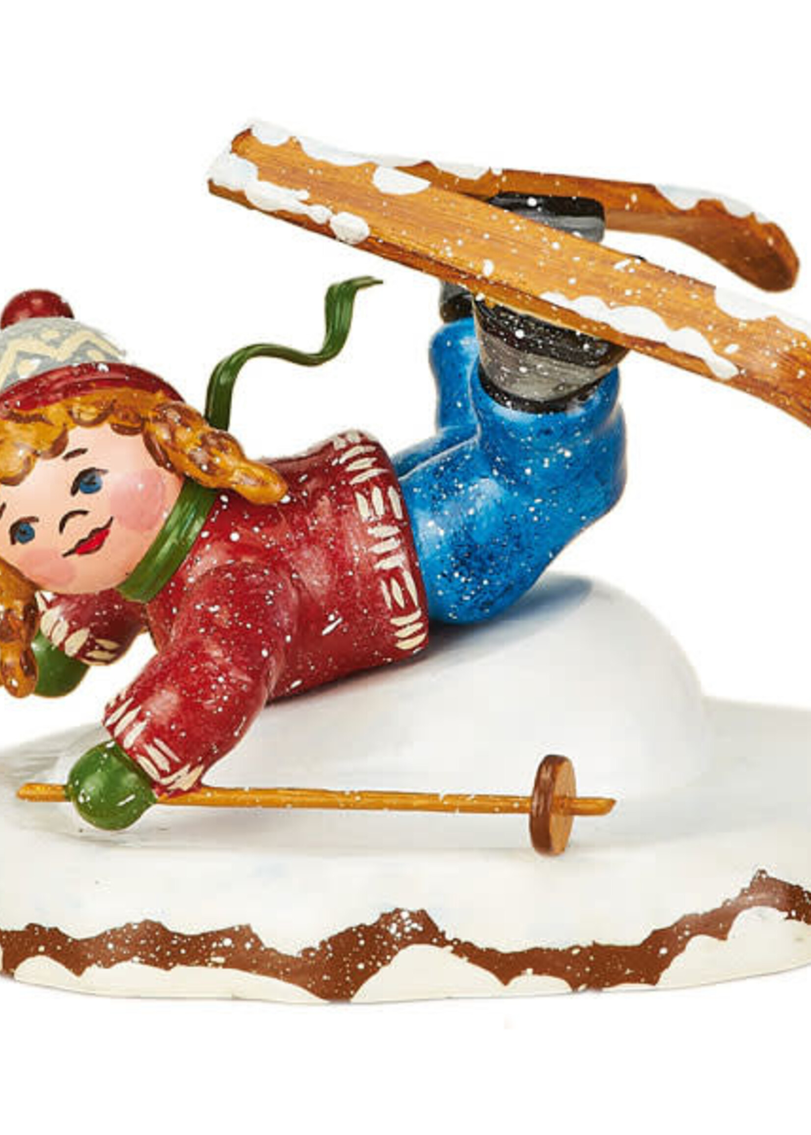 Hubrig 110h0034 Winter Children - Girl Skier Falling
