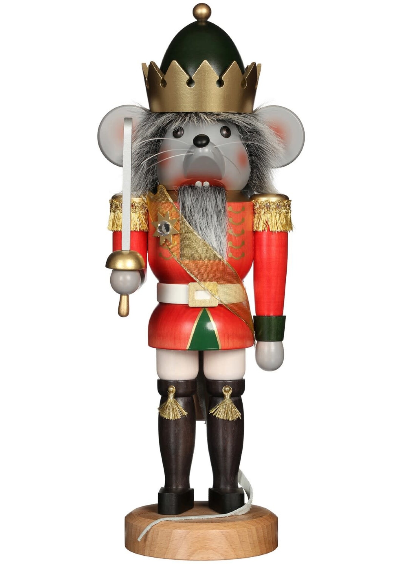 Christian Ulbricht 32-534  Ulbricht Nutcracker - Mouse King 15.40 inches