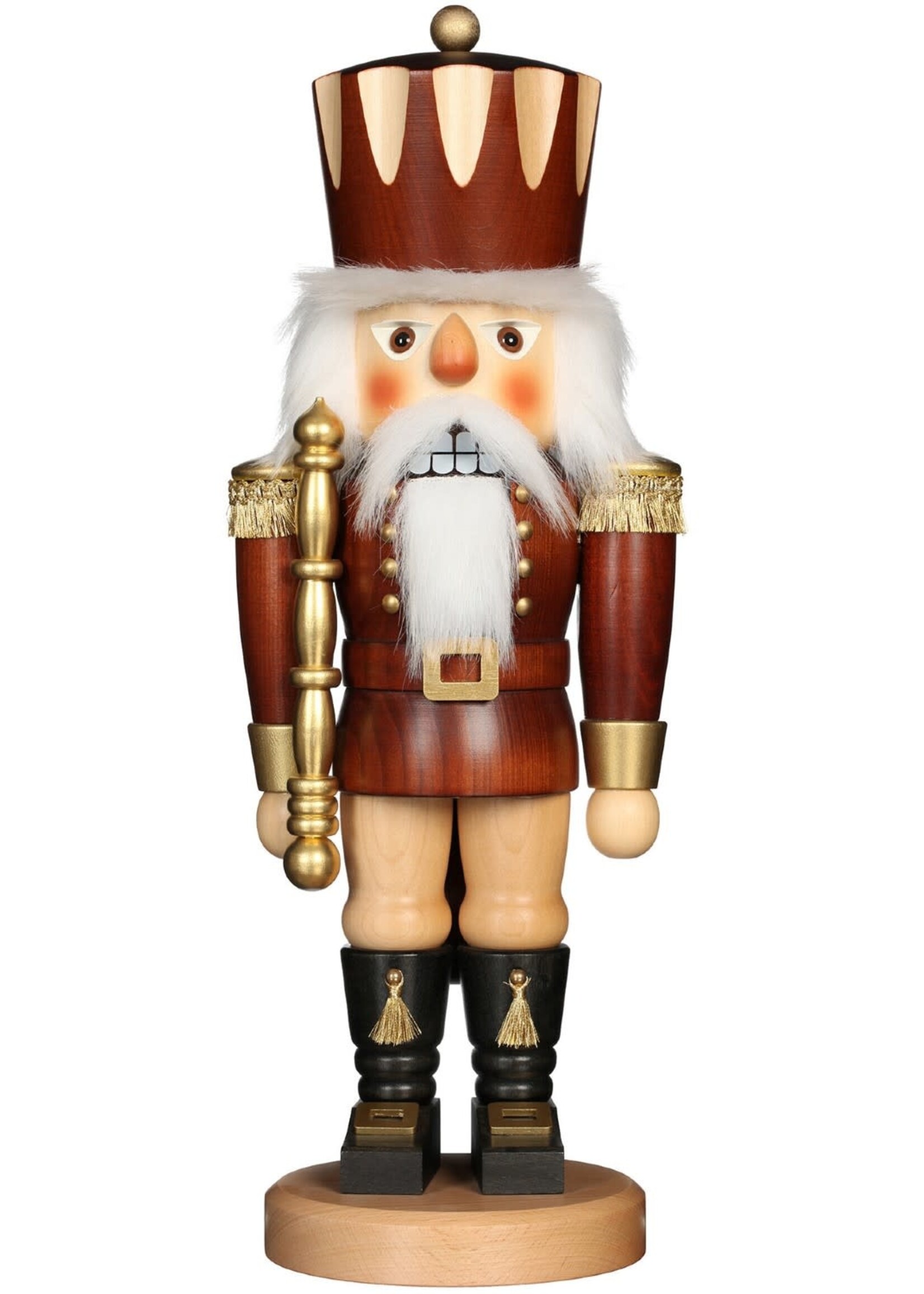 Christian Ulbricht 32-960  Ulbricht Nutcracker - King (Natural) 16.7 inches