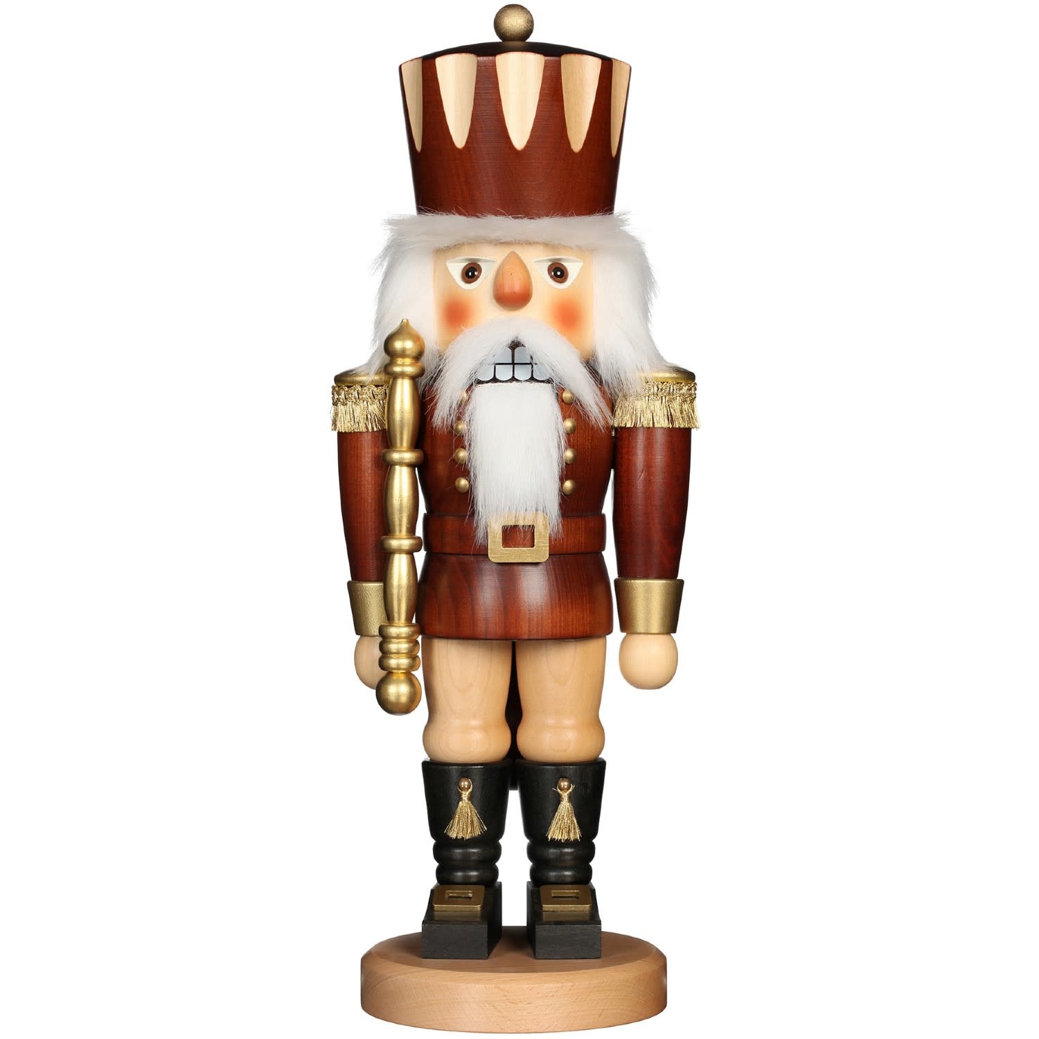 Christian Ulbricht 32-960  Ulbricht Nutcracker - King (Natural) 16.7 inches