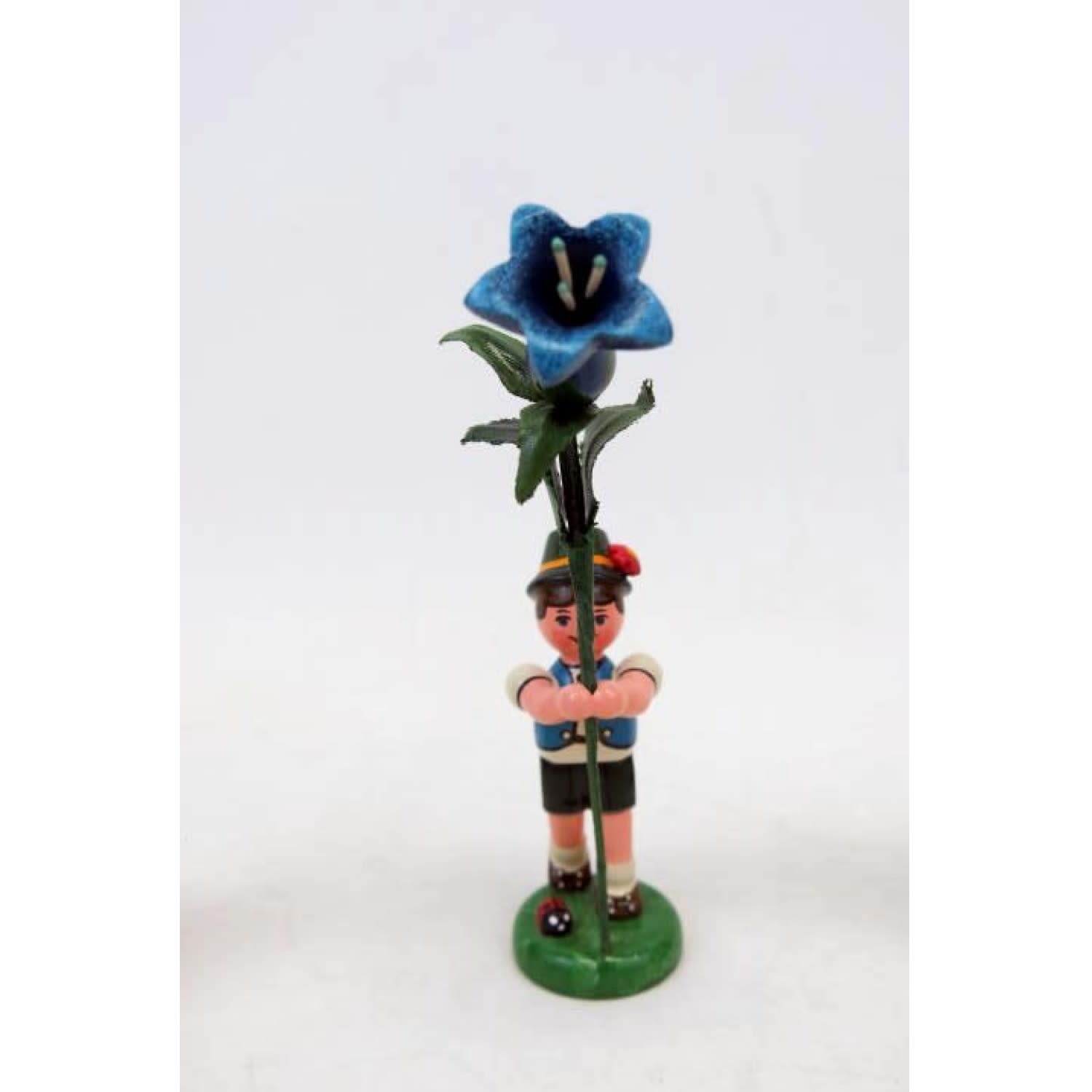 Hubrig 308h0005 Flower Children - Boy with Enzian (Gentian)