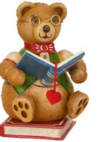 Hubrig 500h1006 Teddy - Mini Bookworm  2.8 Inches