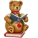 Hubrig 500h1006 Teddy - Mini Bookworm  2.8 Inches