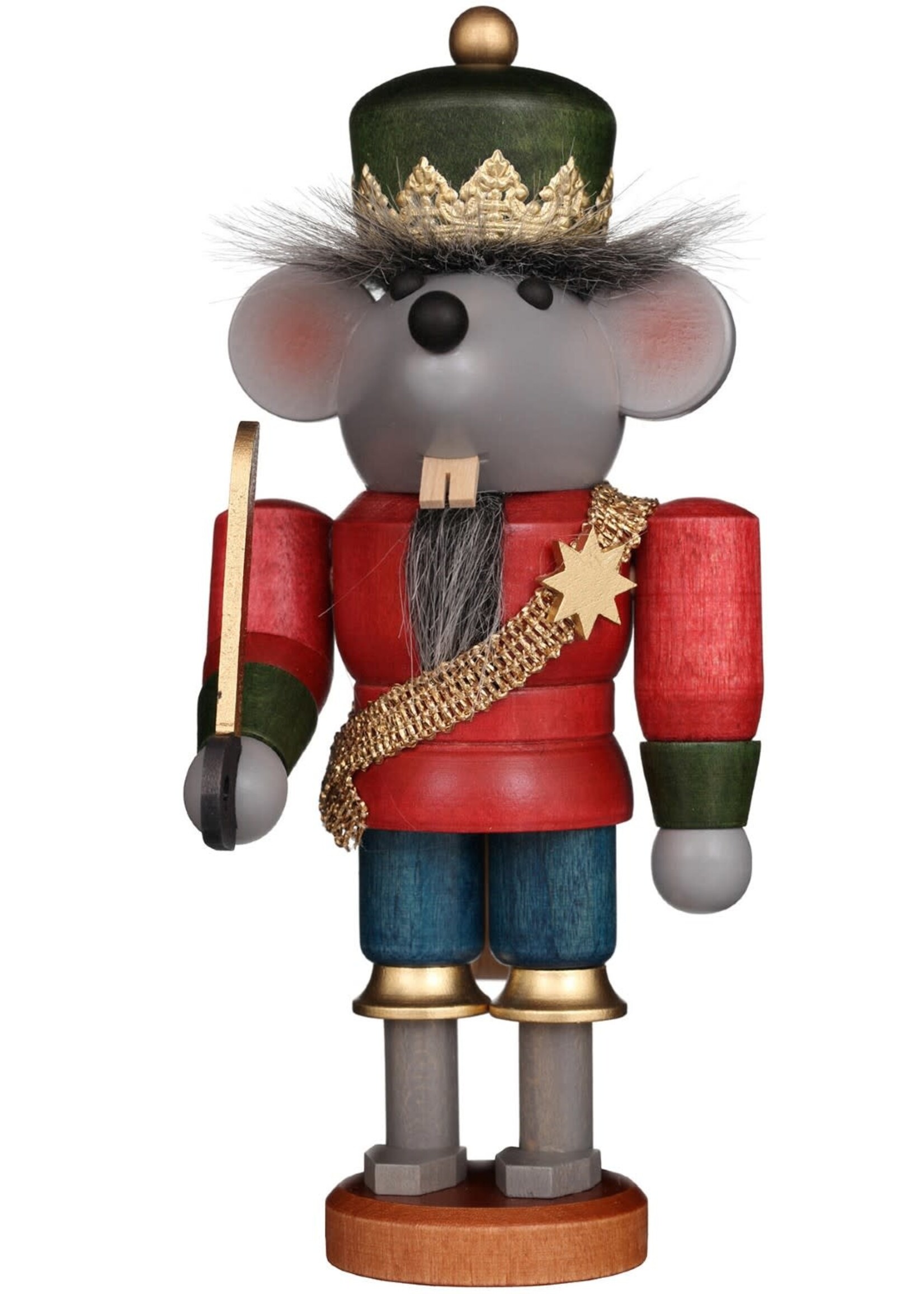 Christian Ulbricht 32-612 Ulbricht Nutcracker - Mouse King 6.70 inches