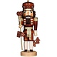 Christian Ulbricht 32-328  Ulbricht NC- Gingerbread King (Natural) 15 inches