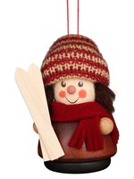 Christian Ulbricht 15-0216 Ulbricht Ornament - Skier (Wobble) 3,20 inches