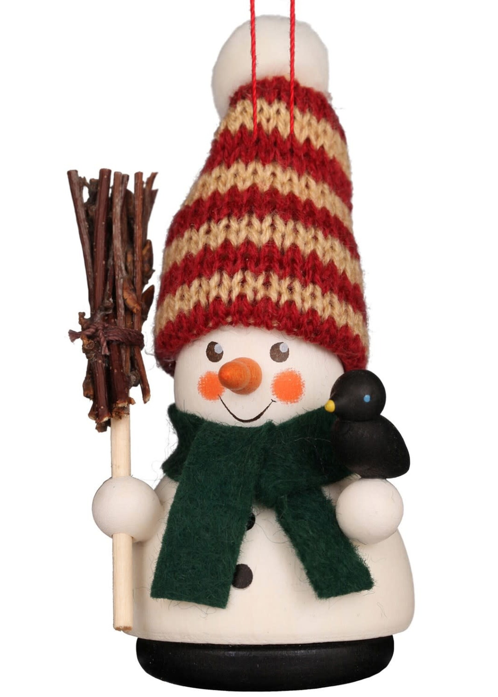 Christian Ulbricht 15-0406 Ulbricht Ornament-Snowman (Wobble) 4.3 inches