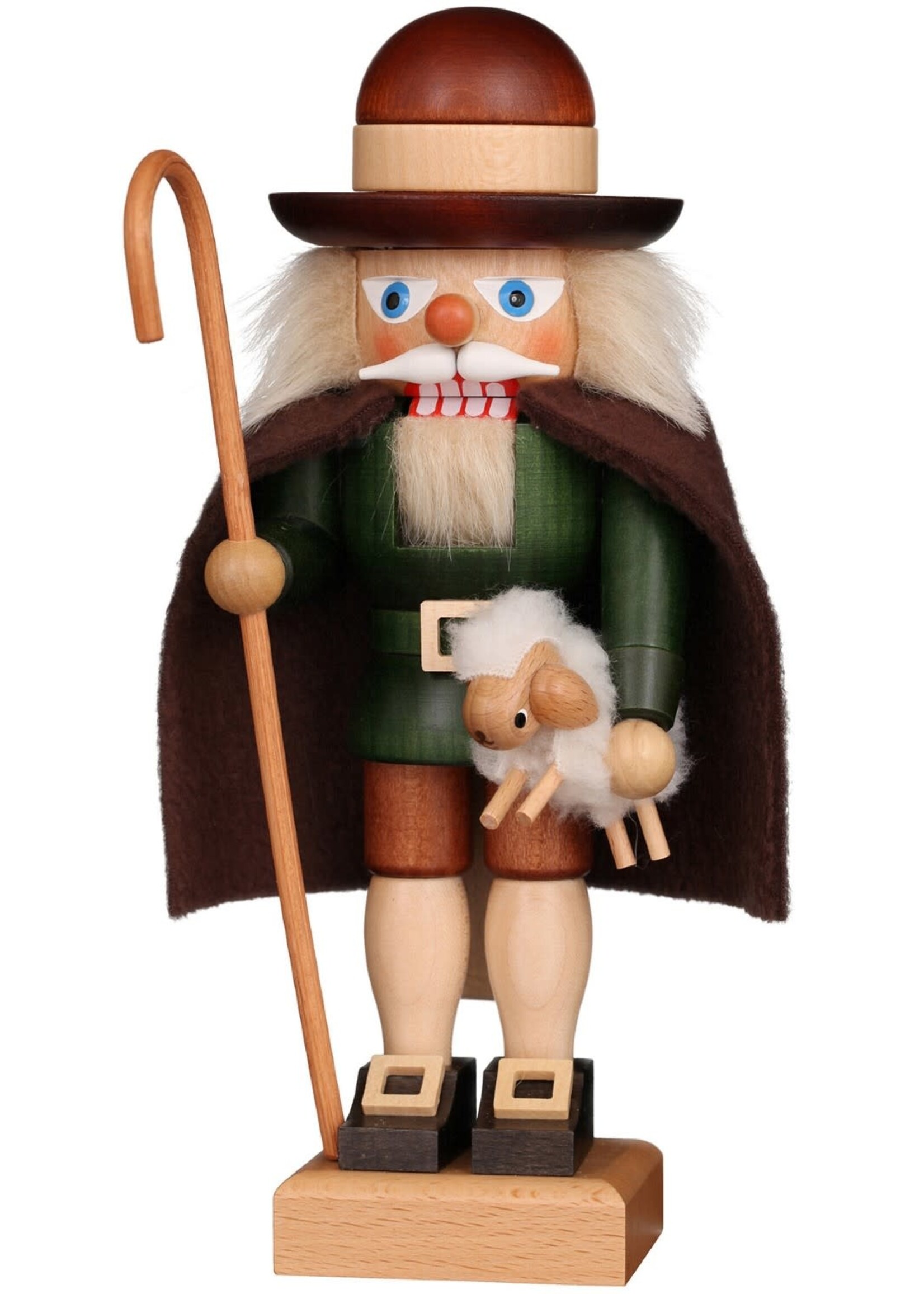 Christian Ulbricht 32-651 Ulbricht Nutcracker -Shepherd  (Natural)  10 inches