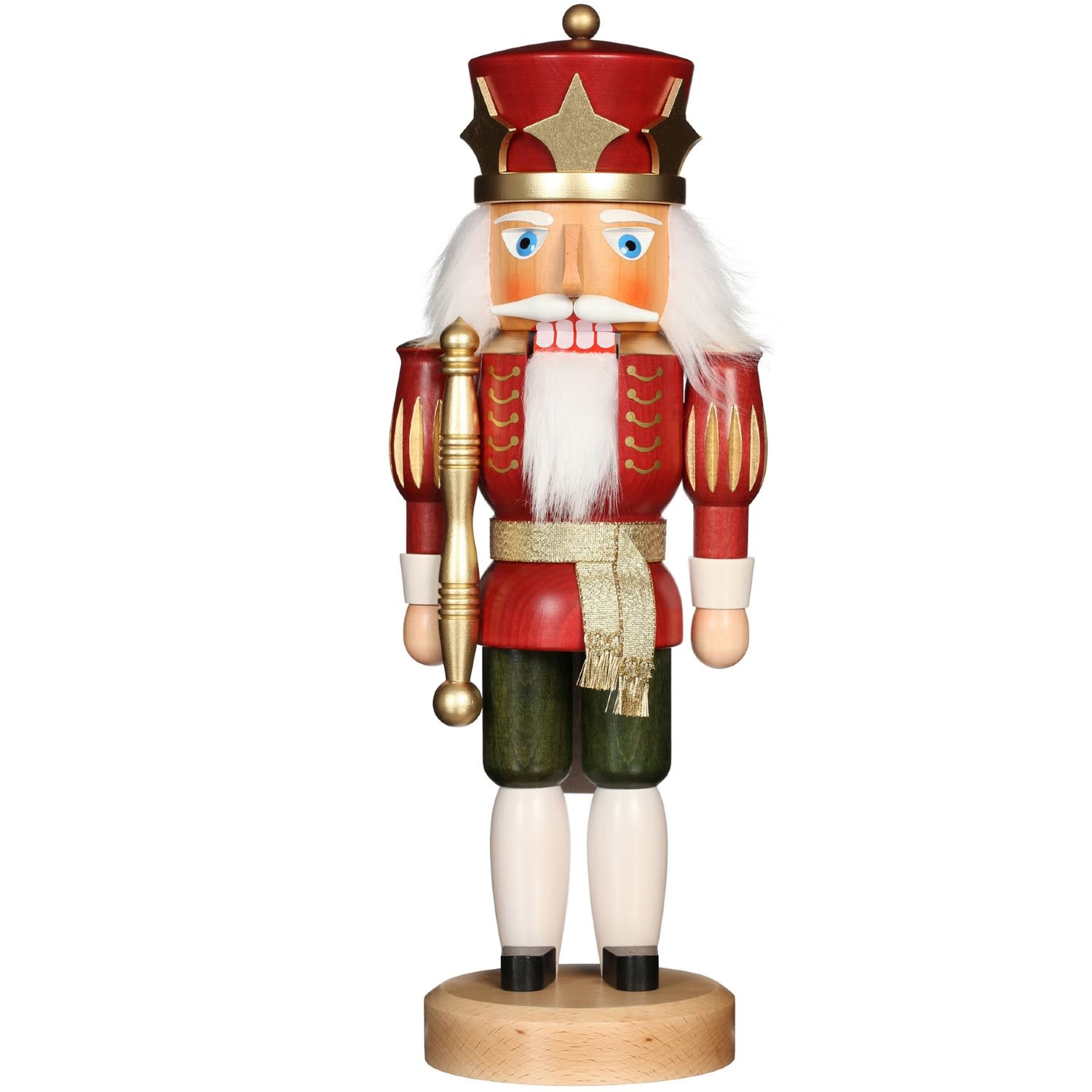Christian Ulbricht 32-532  Ulbricht Nutcracker - Red King 14.80 inches