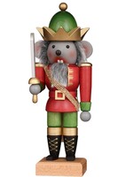 Christian Ulbricht 32-672  Ulbricht Nutcracker- Mouse King  10.6 inches
