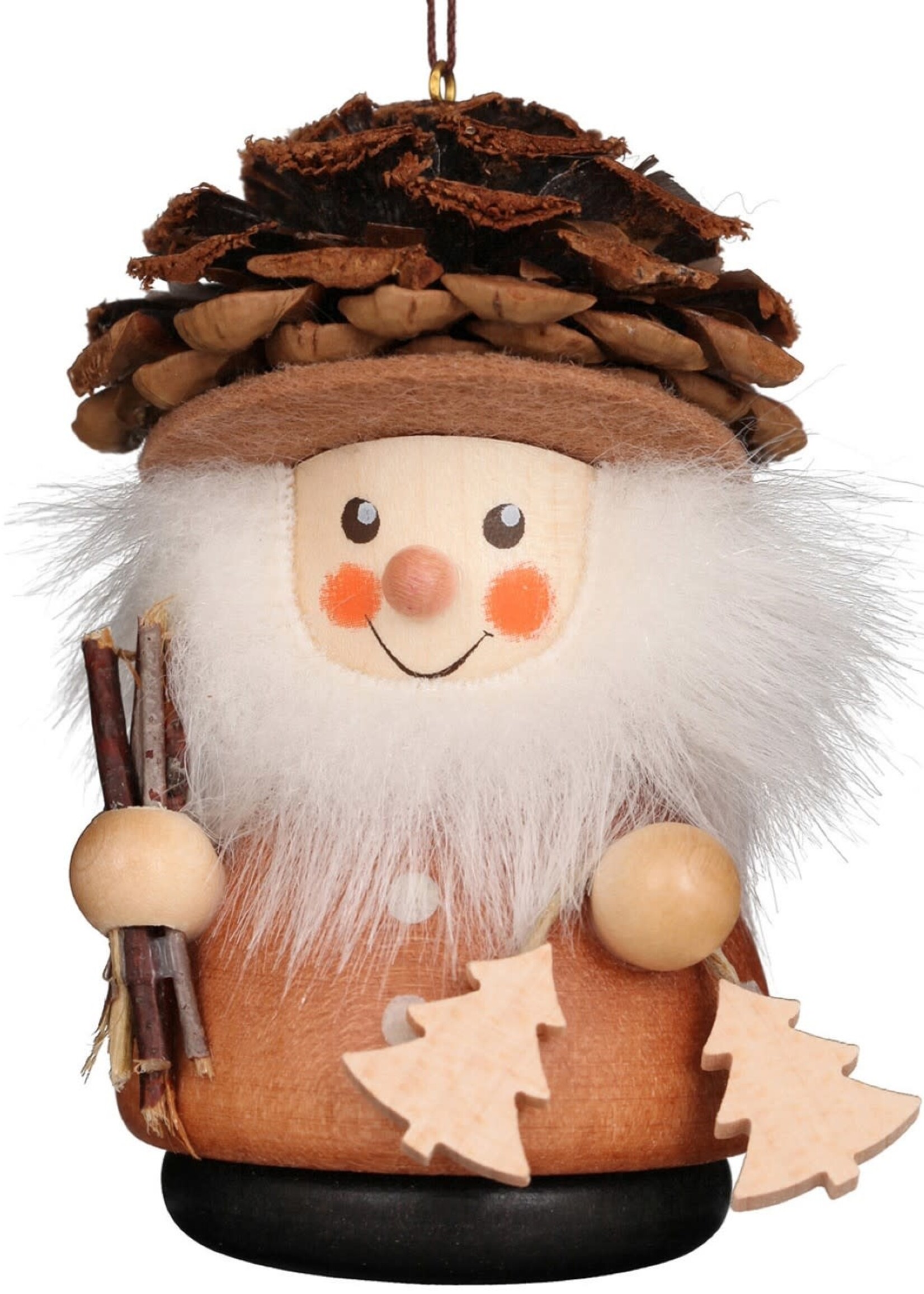 Christian Ulbricht 15-0213 Ulbricht Ornament-Pinecone Man (Wobble) 3.20 inches