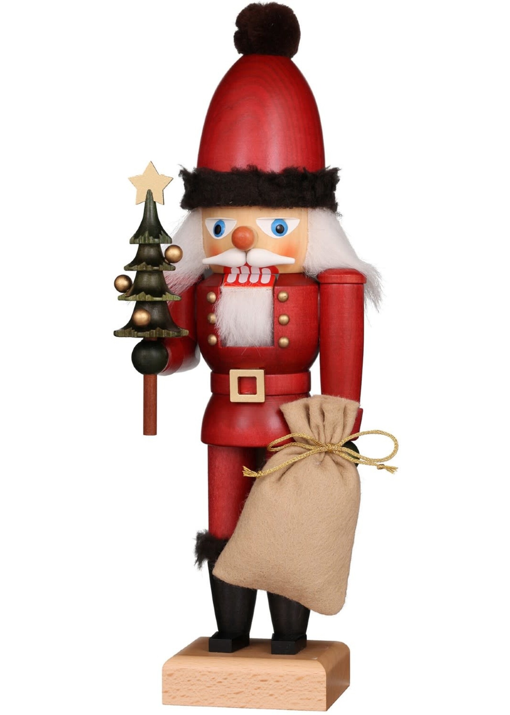 Christian Ulbricht 32-643 Ulbricht NC-Santa with Tree and Sack