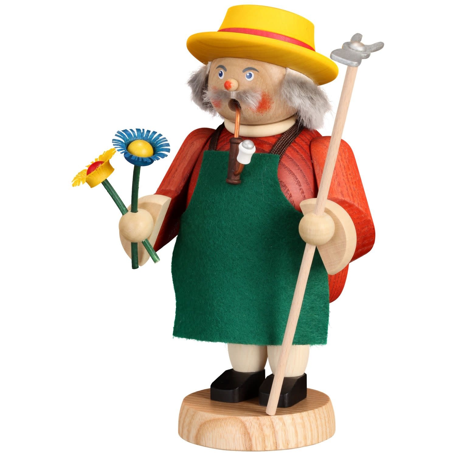 Seiffener Volkskunst eG 12670 Smoker - Gardener  7.1 inches
