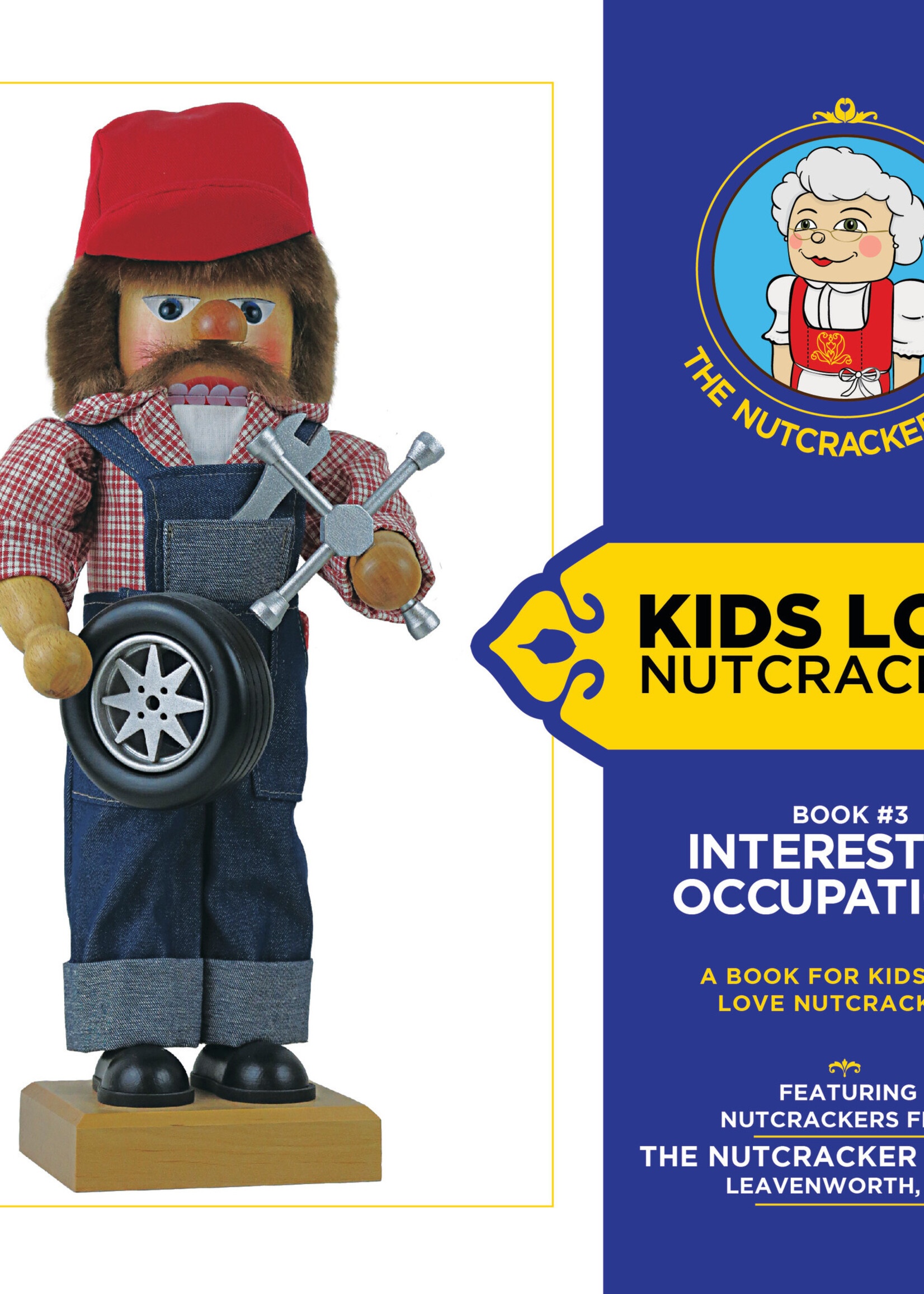 LNM88 Kids Love Nutcrackers Book - Interesting Occupations #3