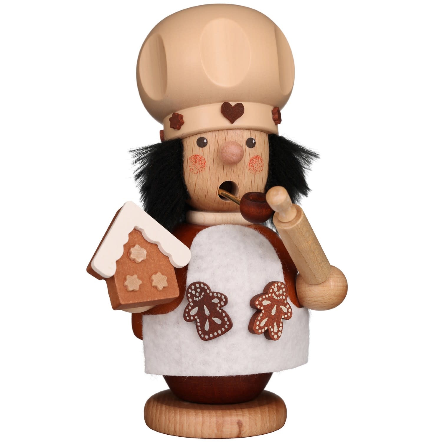 Christian Ulbricht 1-541 Ulbricht Smoker- Gingerbread Baker (Natural) 5.2IN