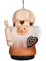 Christian Ulbricht 15-0201 Ulbricht Ornament -  Gingerbread Baker Natural (Wobble)