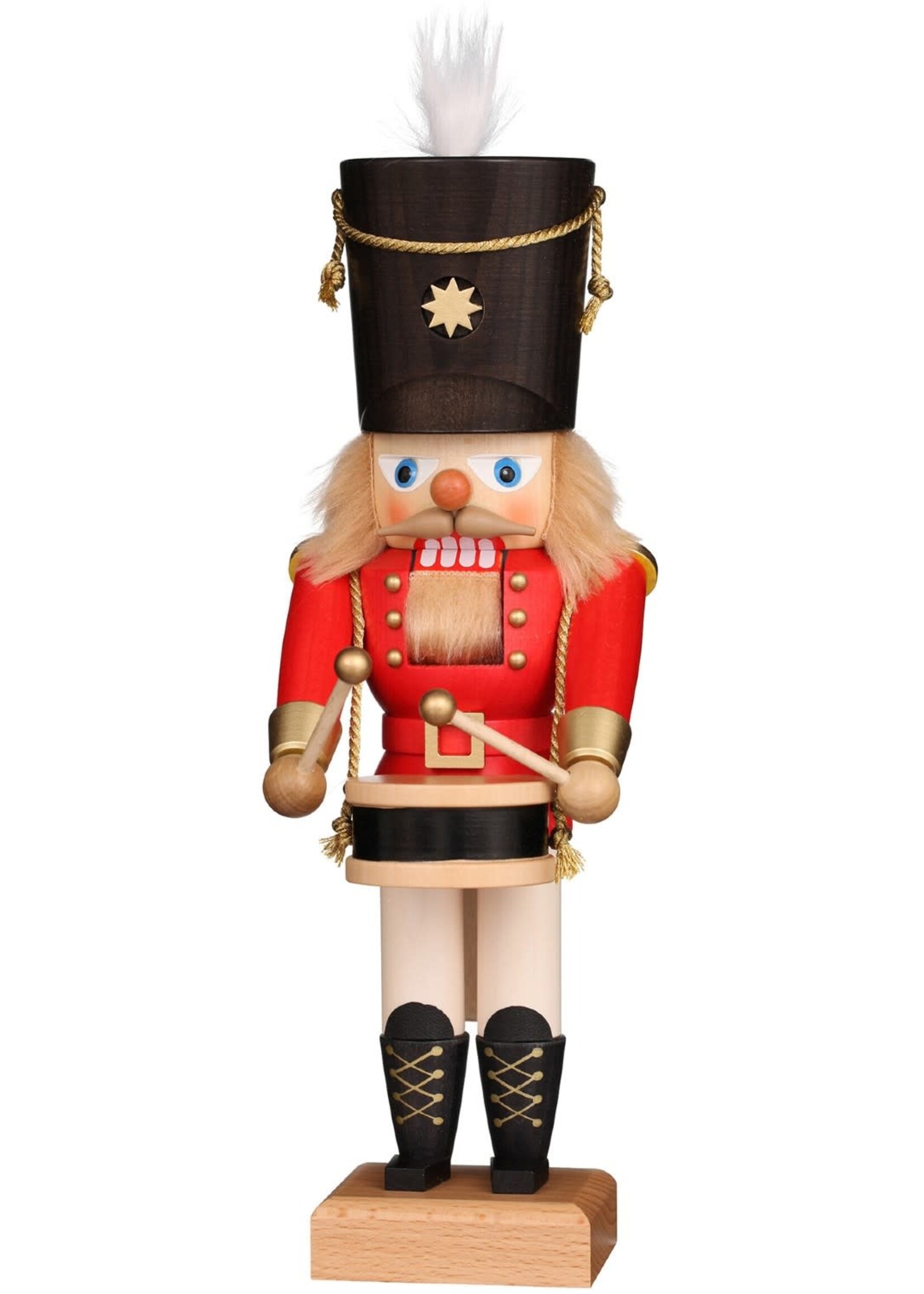 Christian Ulbricht 32-655 Ulbricht Nutcracker - Red Drummer 11 inches