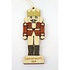 Kuhnert 19307/2 Leavenworth Nutcracker Ornament 3 1/4 inches