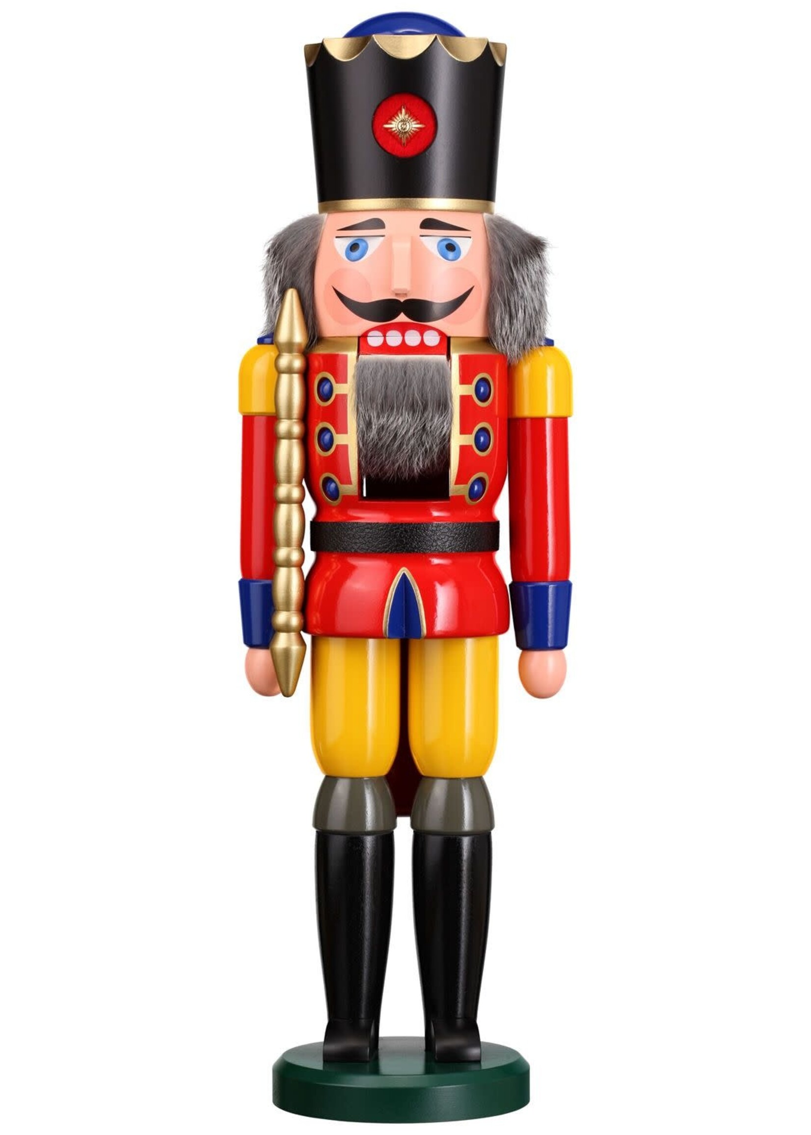 Seiffener Volkskunst eG 11701/1 Nutcracker - Erzgebirge Seiffen King 20 inches